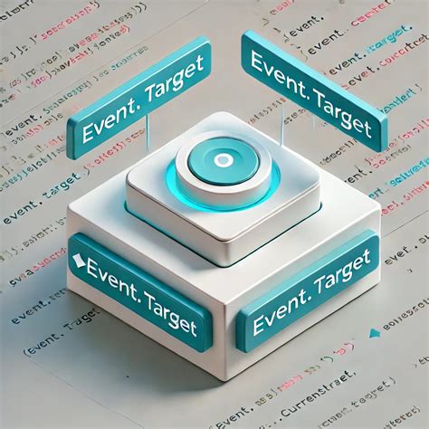 event.target vs event.currenttarget|The difference between event target and event currentTarget.
